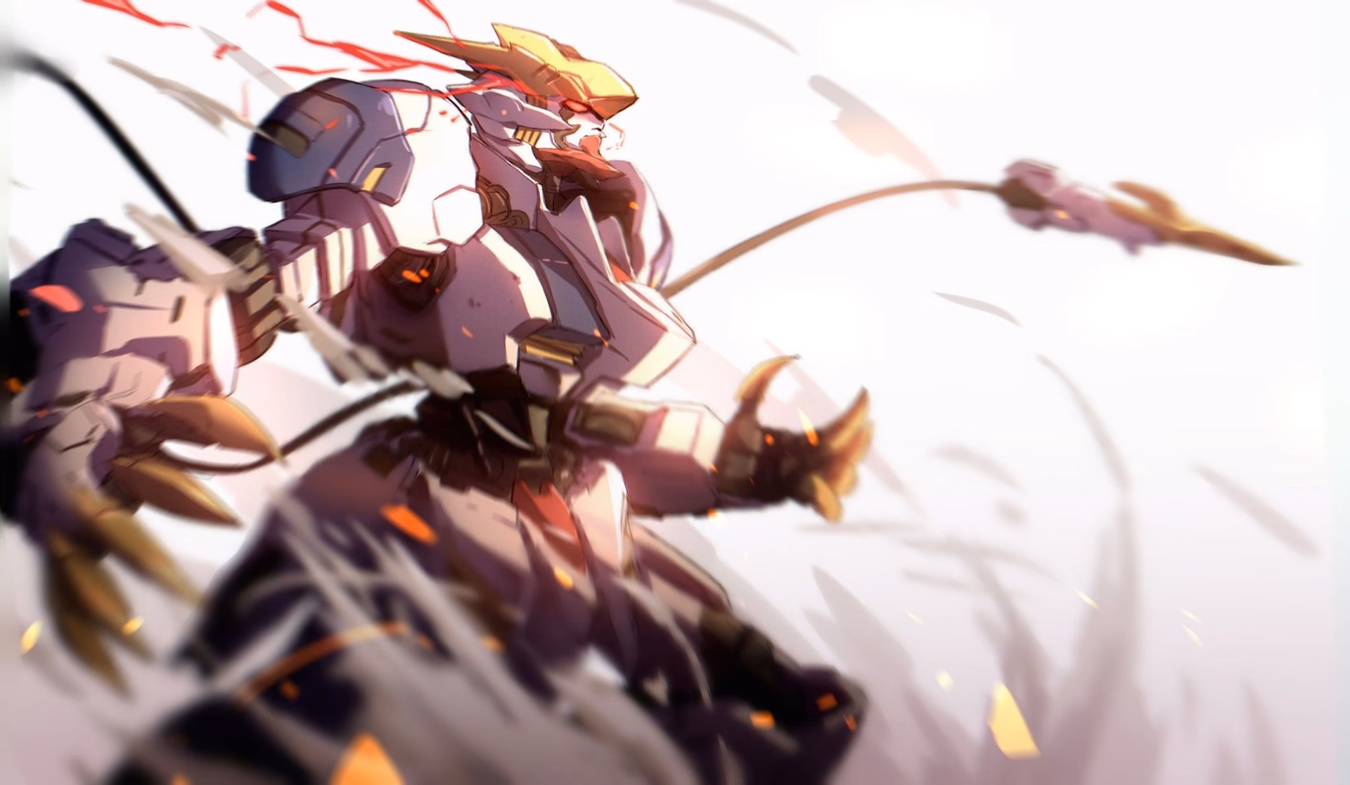 How many Gundam Barbatos wallpapers are there?