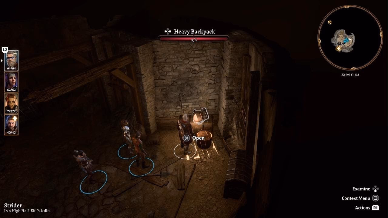 How do you rescue Barcus Wroot and find his pack?