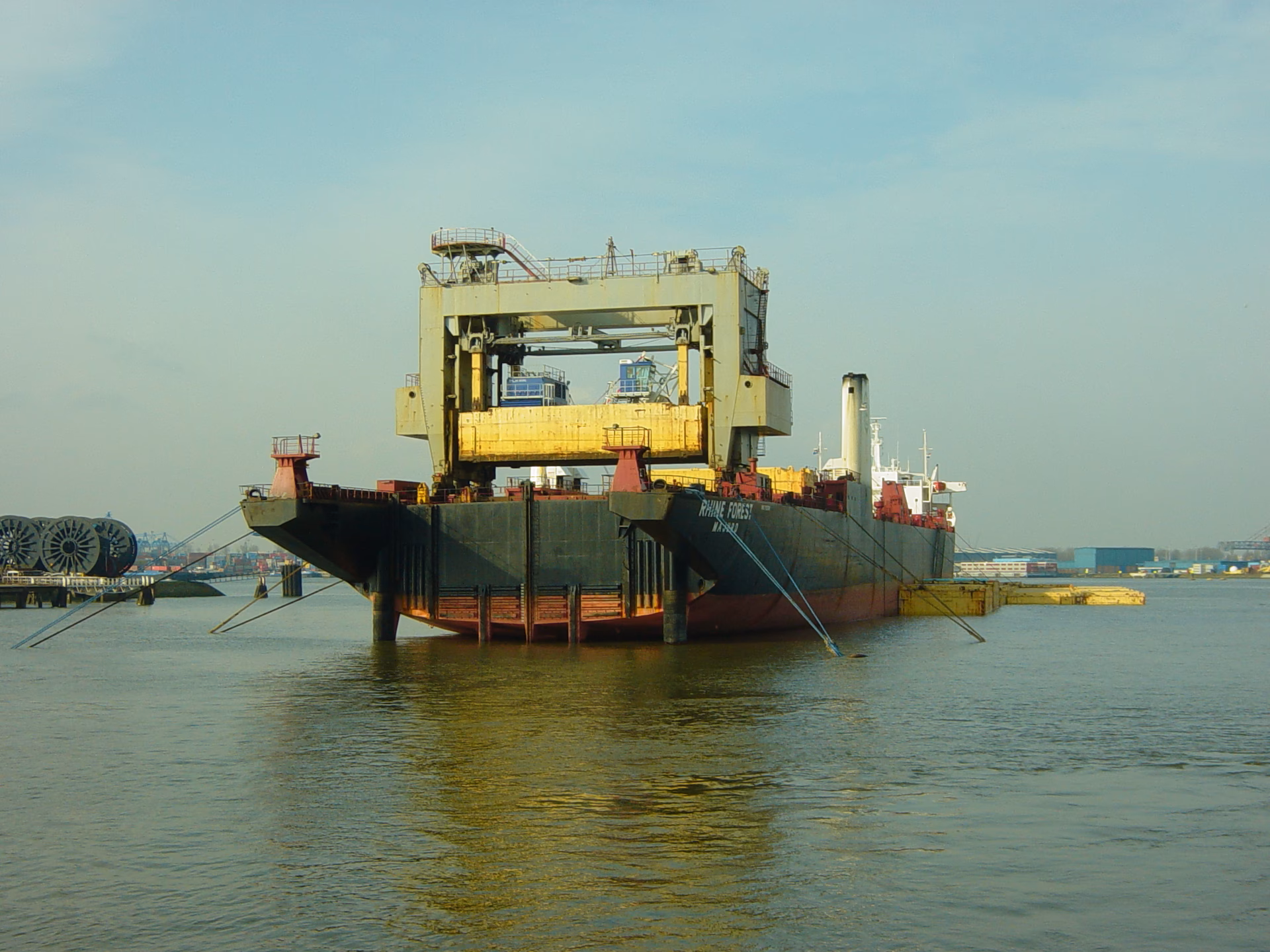 What is a barge carrier?