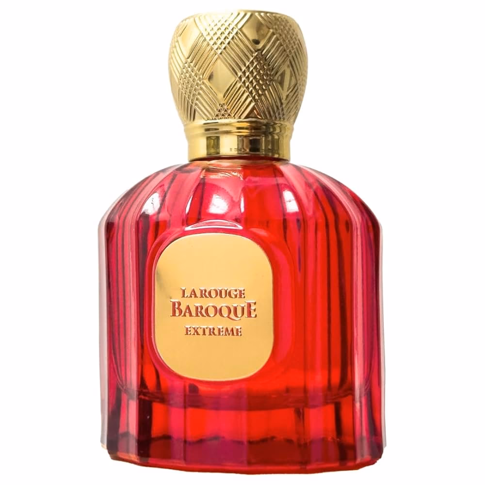 What is the tetradic palette of Baroque red?