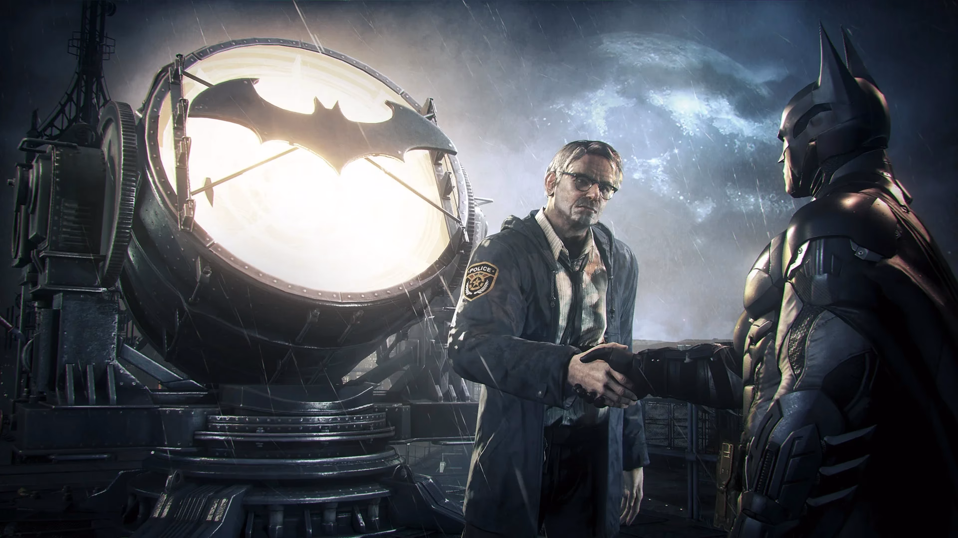 Who kidnapped Jim Gordon in Batman Arkham Knight?