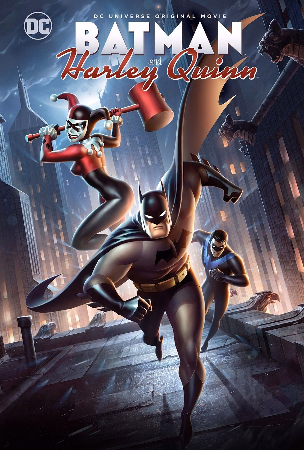 Why do Batman and Nightwing team with Harley Quinn?
