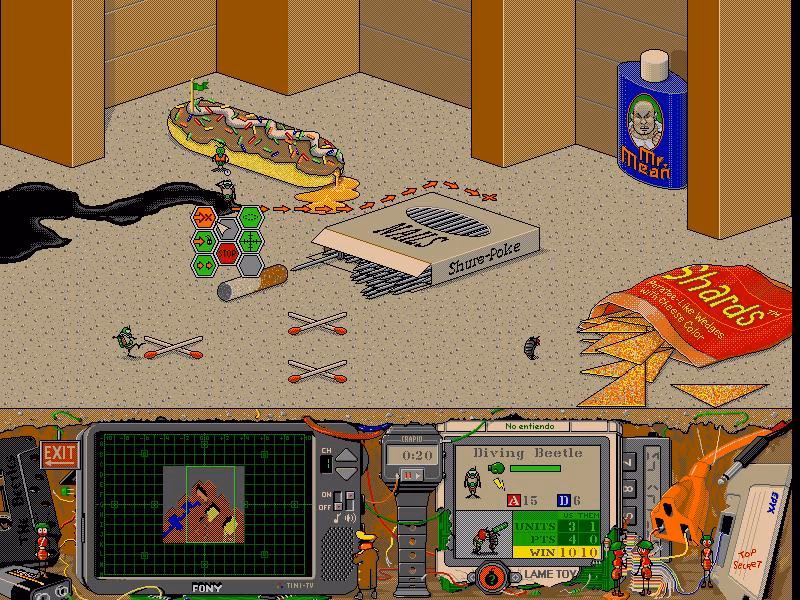 Is Battle Bugs a real-time game?
