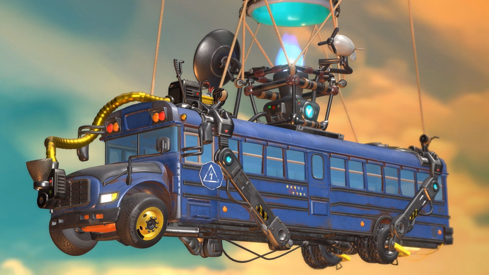 How do you get a battle bus skin in Fortnite?