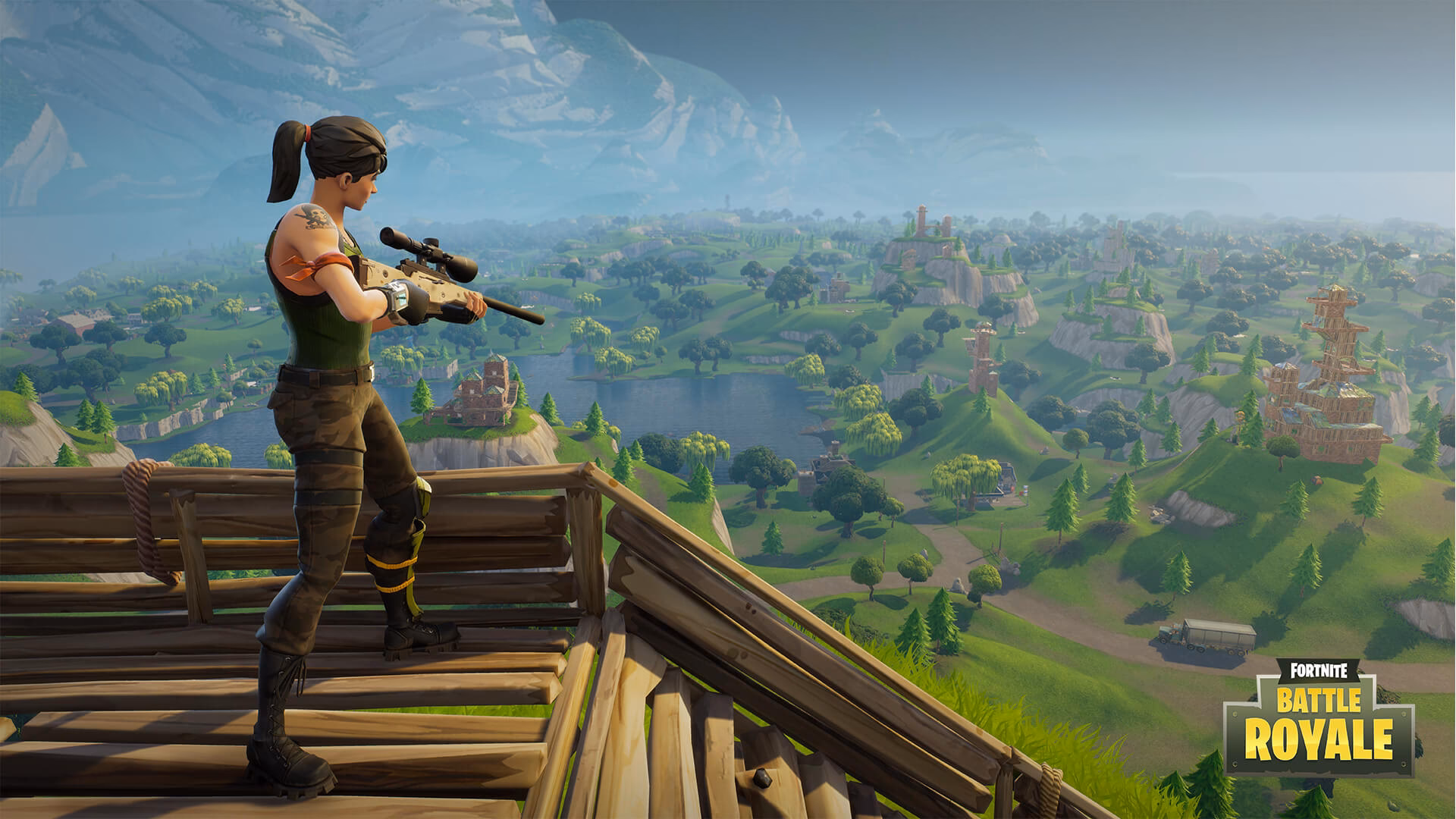 ¿Qué es la batalla campal en Fortnite?