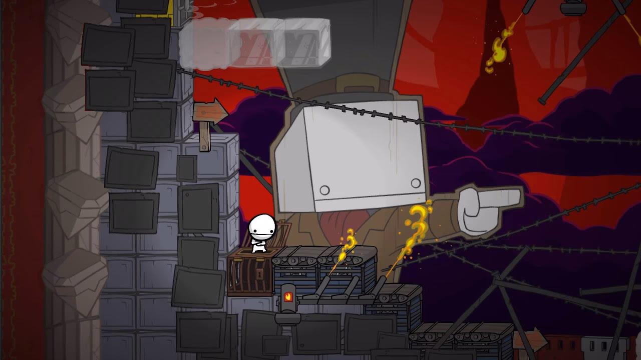 How does the BattleBlock Theater puzzle work?