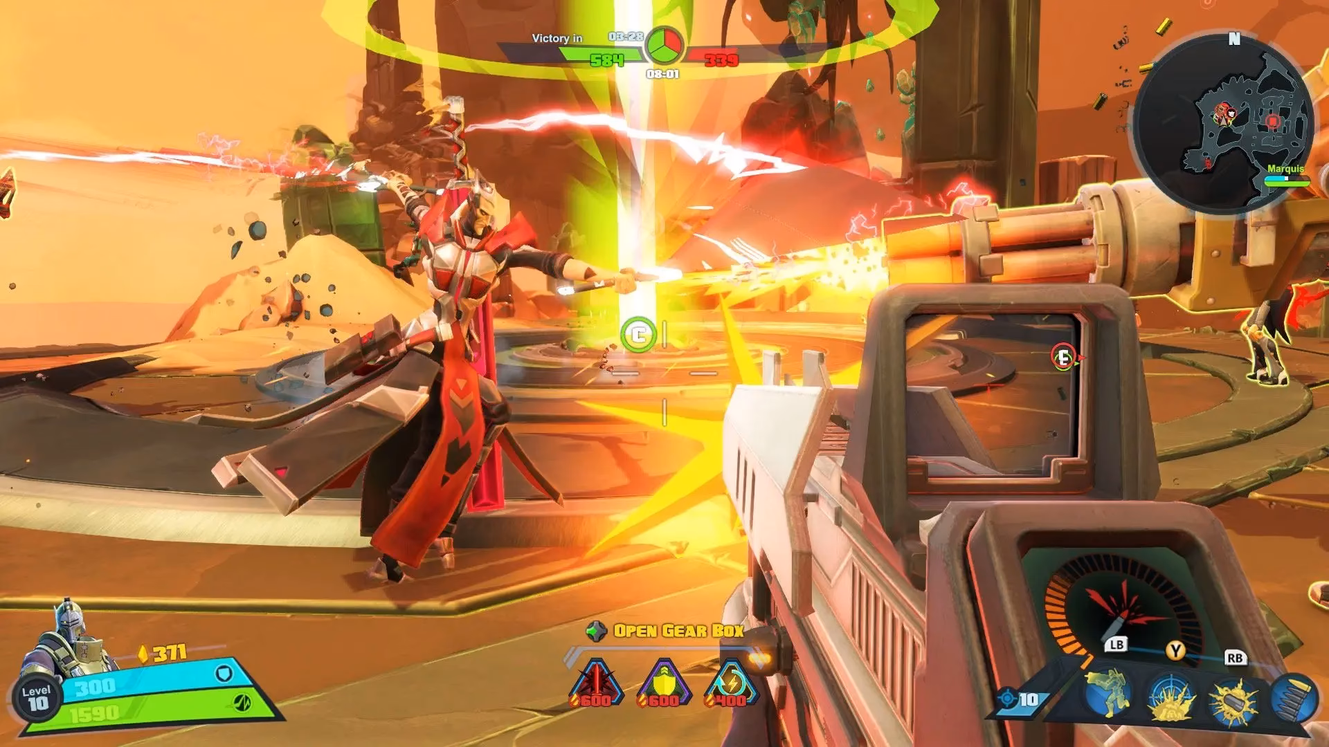 Is Battleborn a science-fantasy game?
