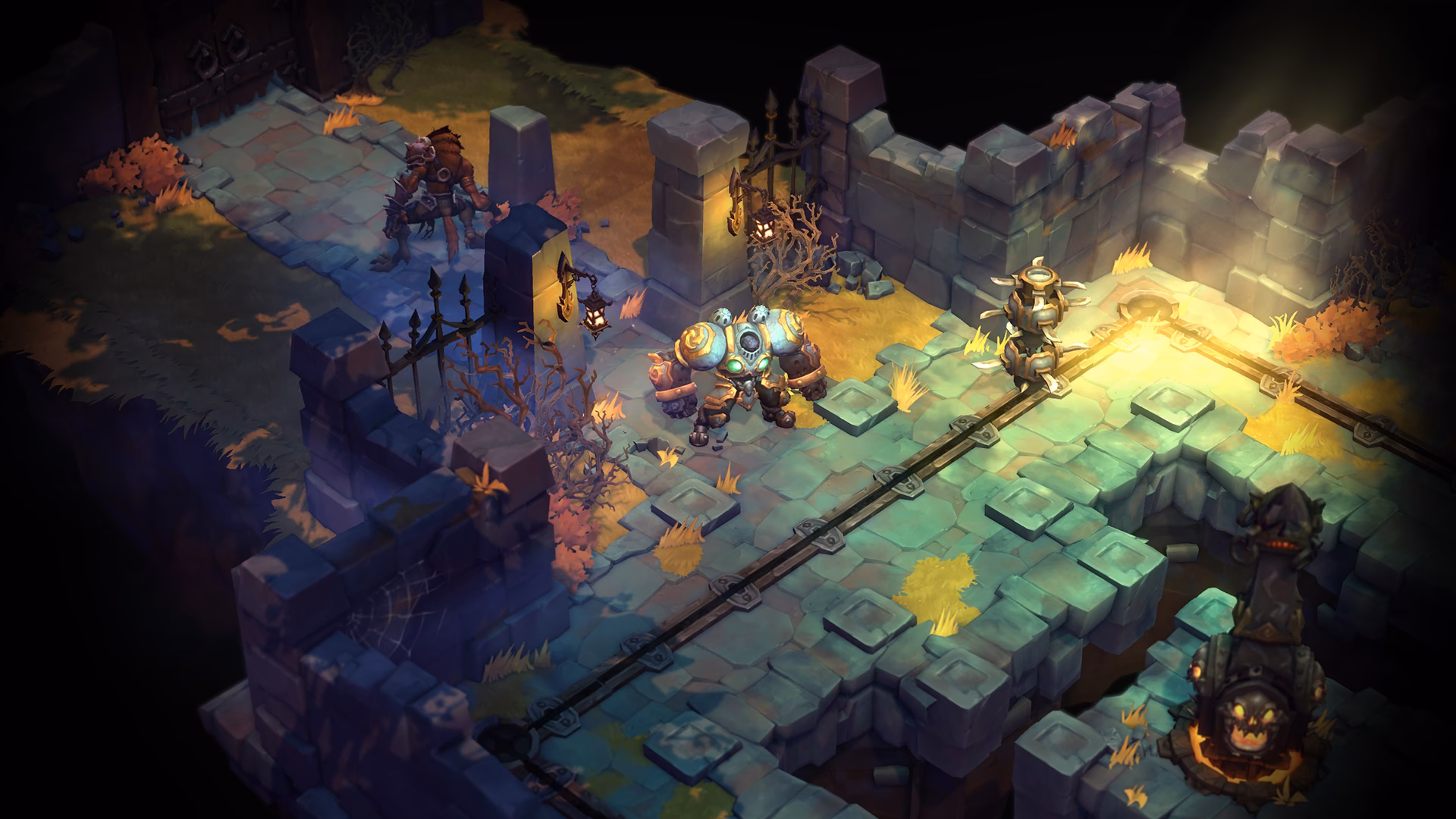 Does Battle Chasers Nightwar have a gameplay facilitating trainer?