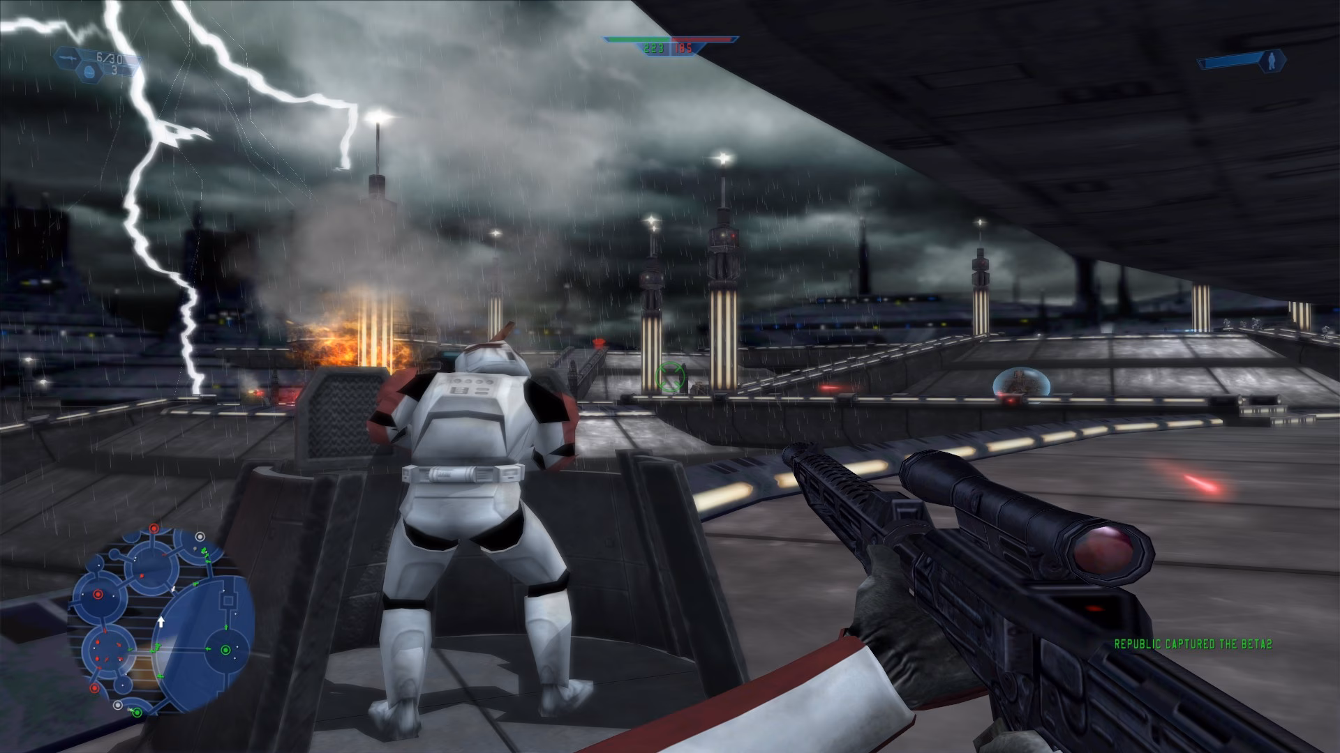 Does Star Wars Battlefront (classic 2004) +7 support steam?