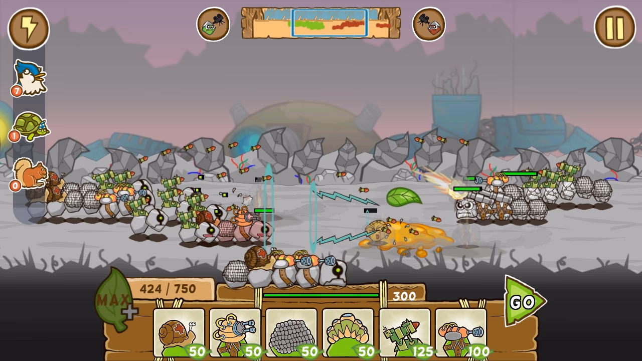 Is Battlepillars a real time strategy game?