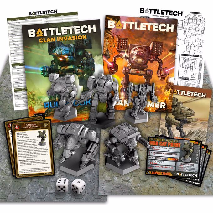 How much did you donate to BattleTech Clan invasion?