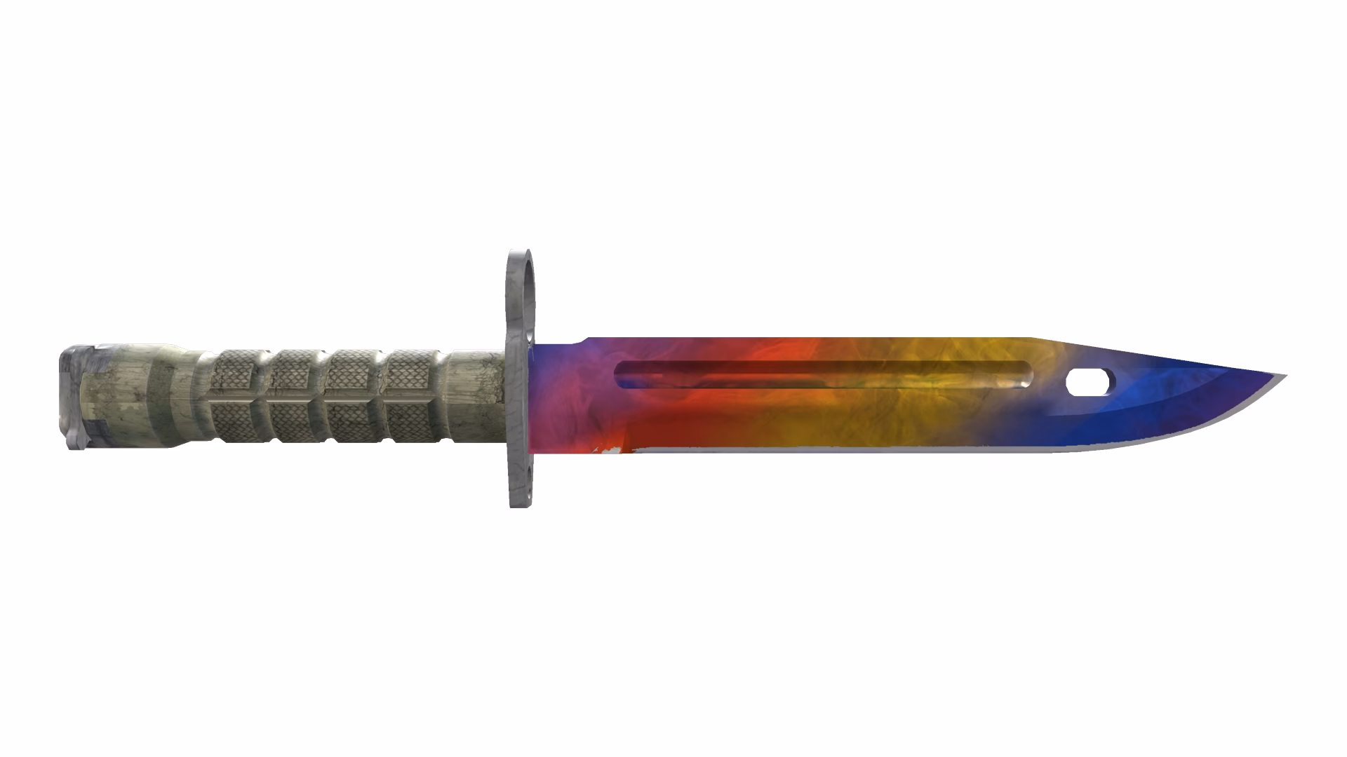 How much does bayonet marble fade skin cost?