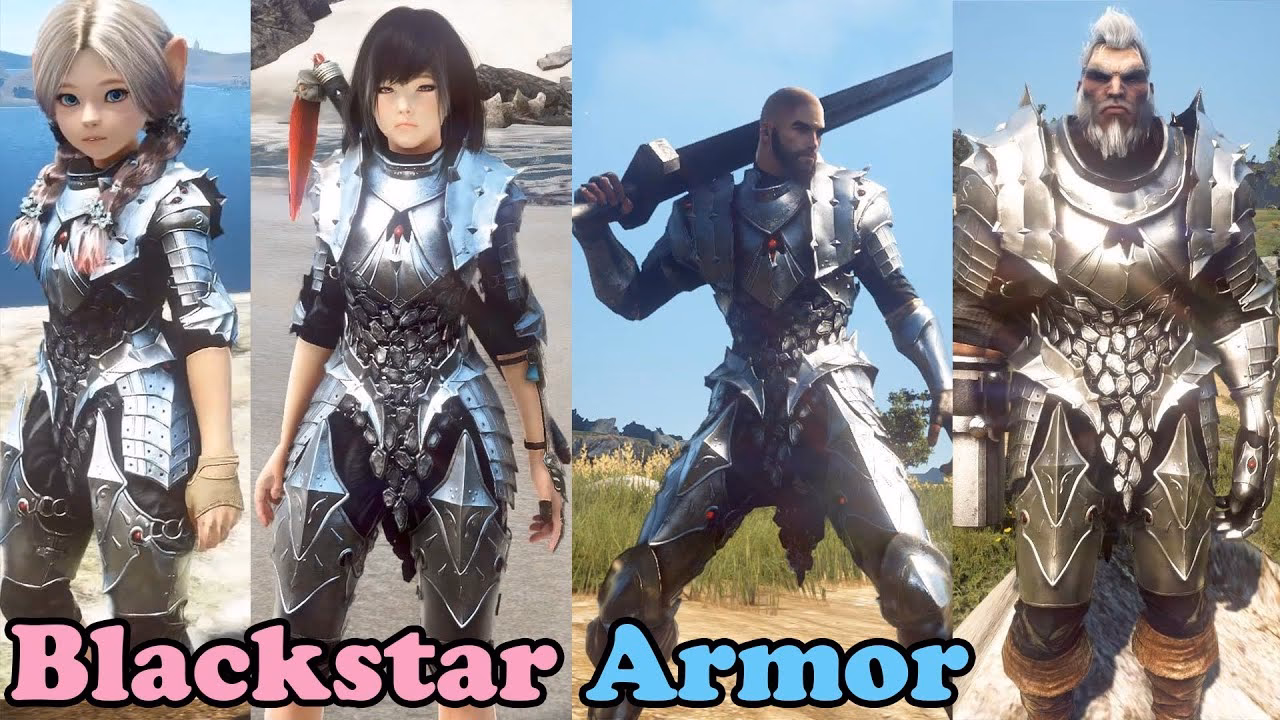 Is armor interchangeable in Black Desert?