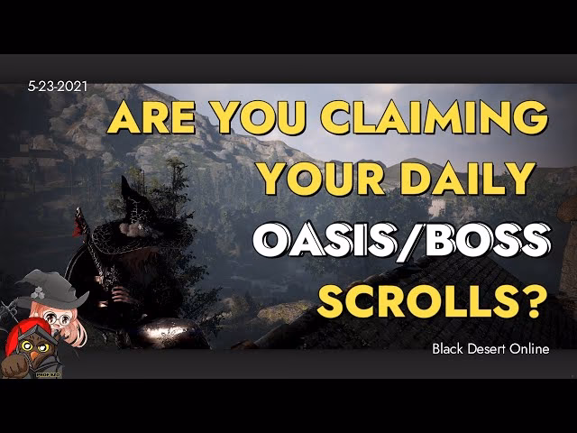 How do I get a daily scroll quest if I'm a black spirit?