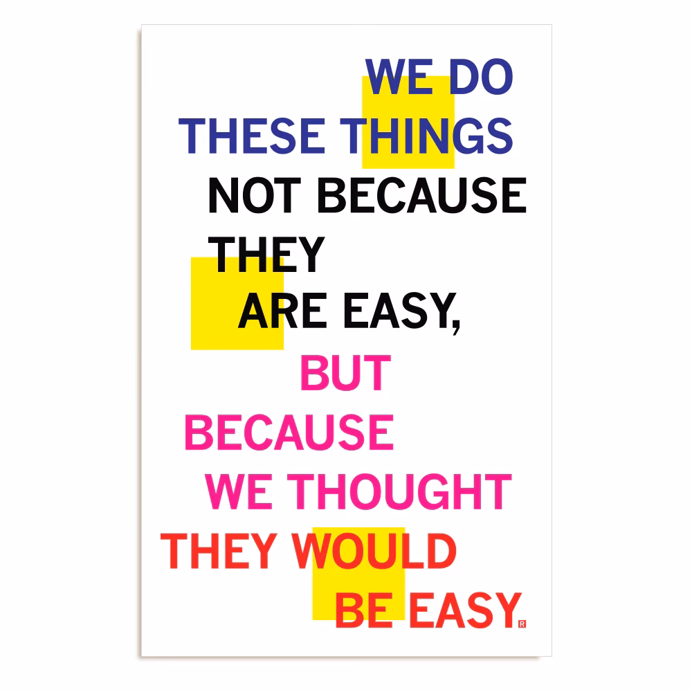 What does 'because' mean?