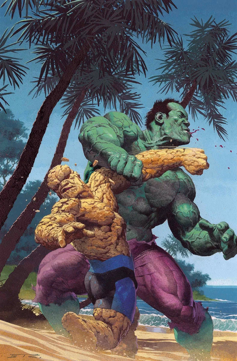 Did Hulk have the upper hand in Ben Grimm & Alicia rematch?