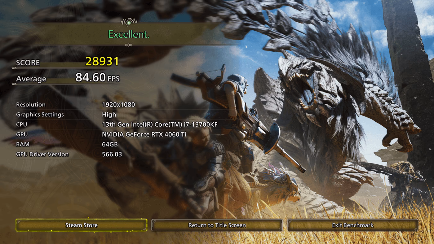 ¿Cuál es la mejor gráfica para jugar Monster Hunter Wilds?
