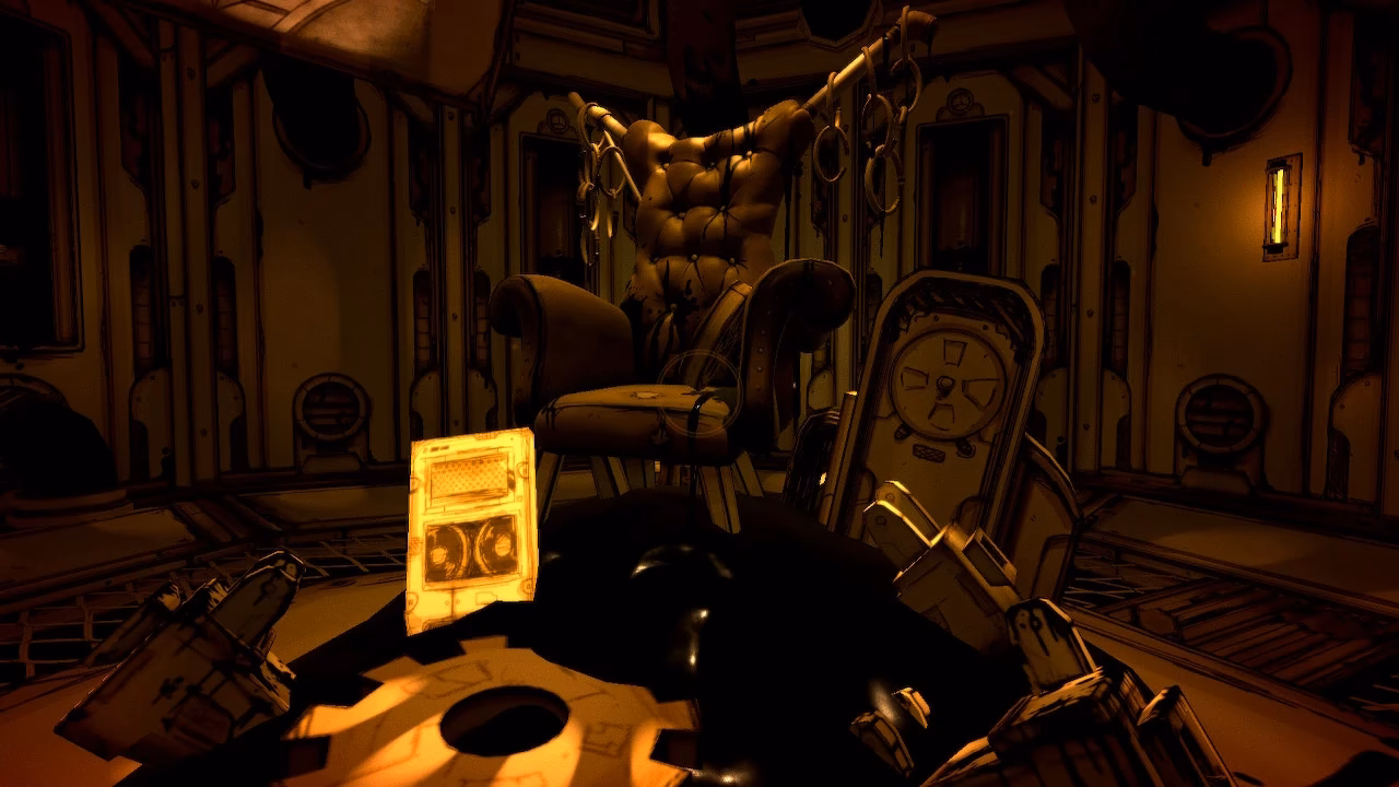 Where is the last audio log in Bendy & the Ink Machine?