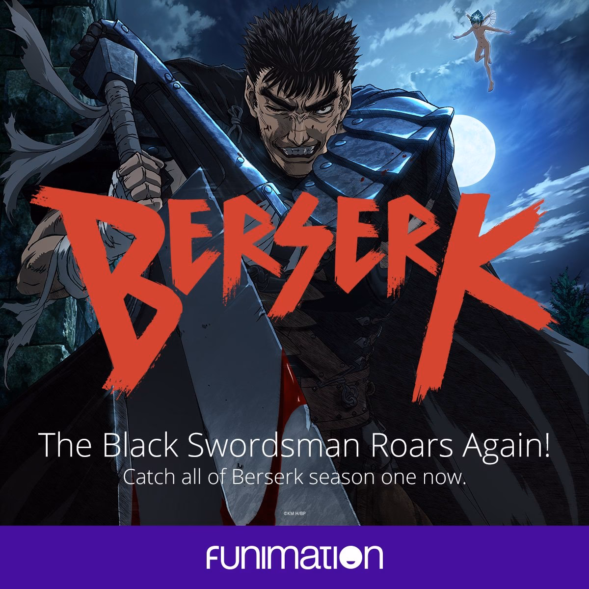 ¿Dónde puedo ver el anime de Berserk?