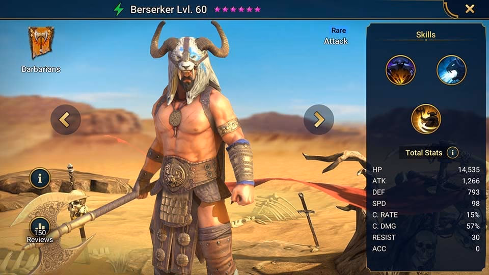 How powerful is Berserker?