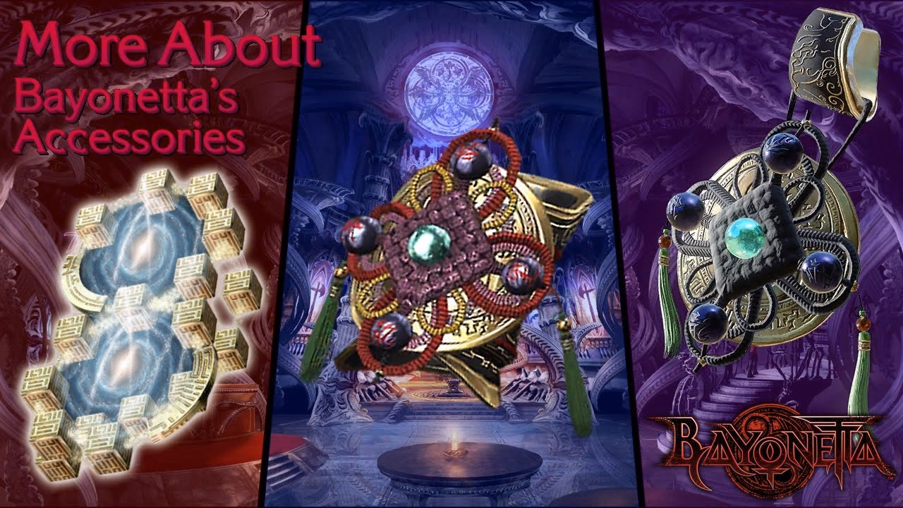 What are accessories in Bayonetta?