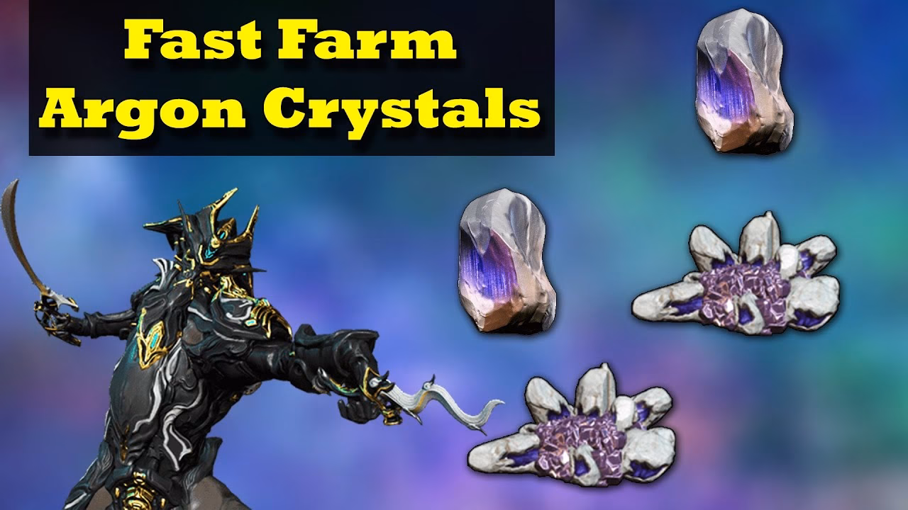 What are Warframe argon crystals?