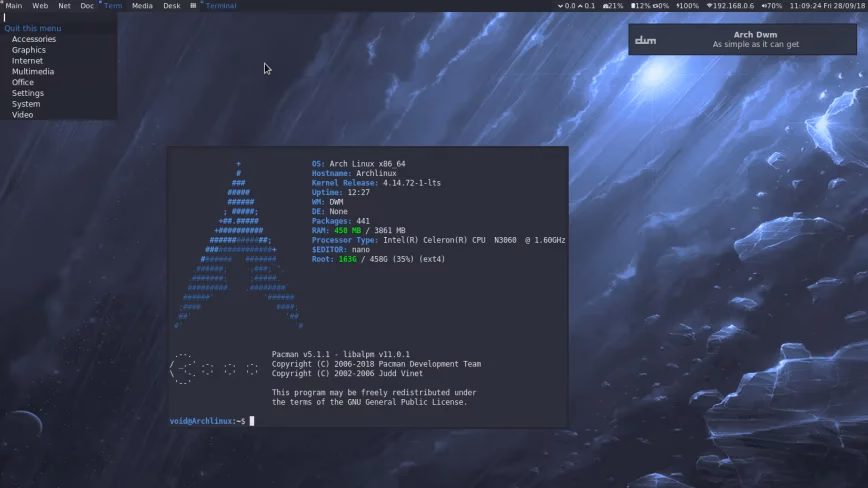 Which Linux distro has a modern look?