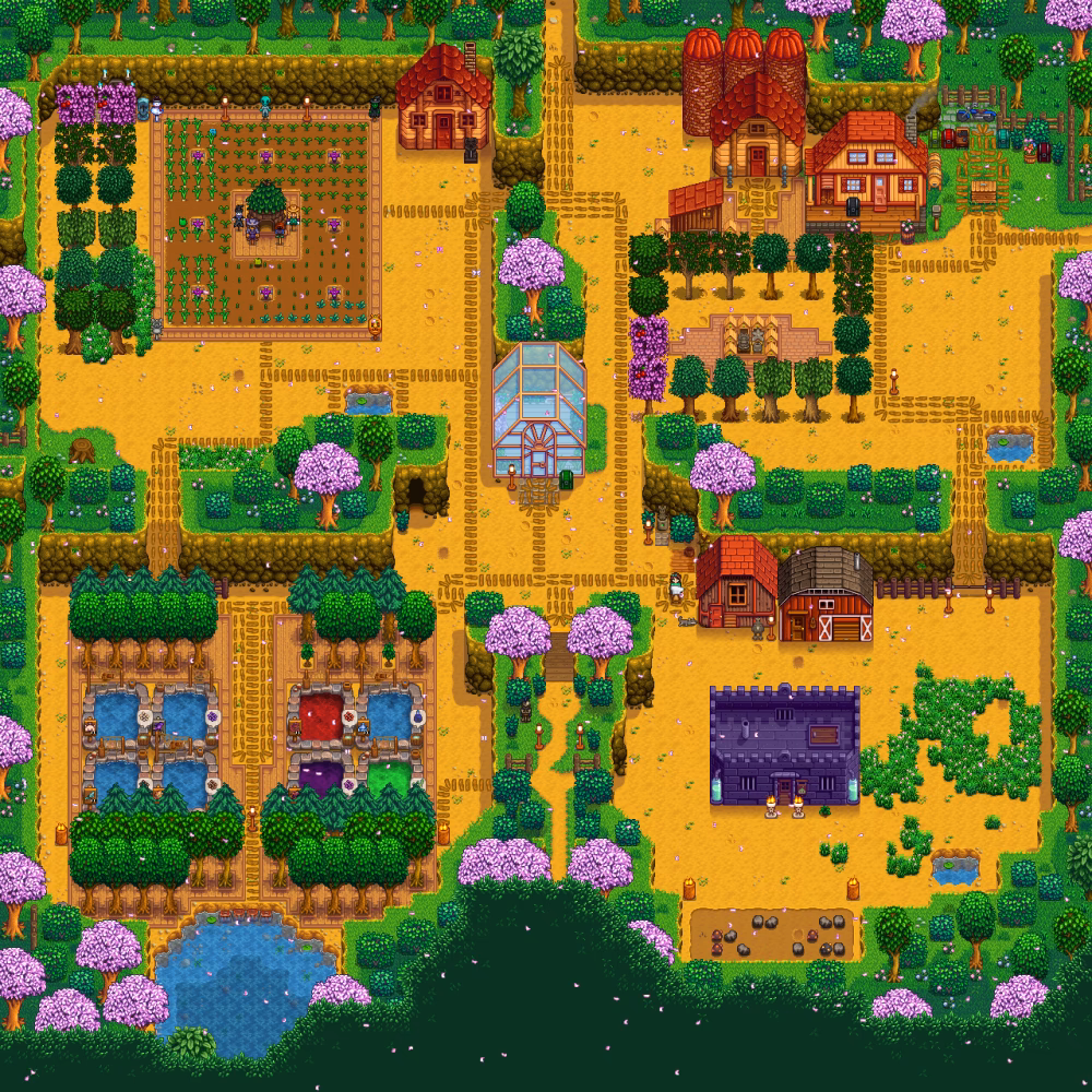 What are junimo huts in Stardew Valley?