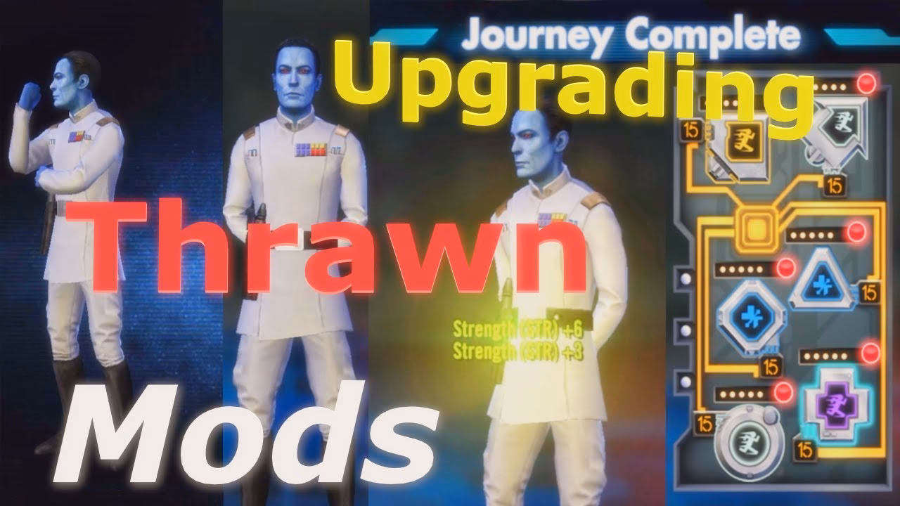 What is the most popular stat for Grand Admiral Thrawn's cross mod?