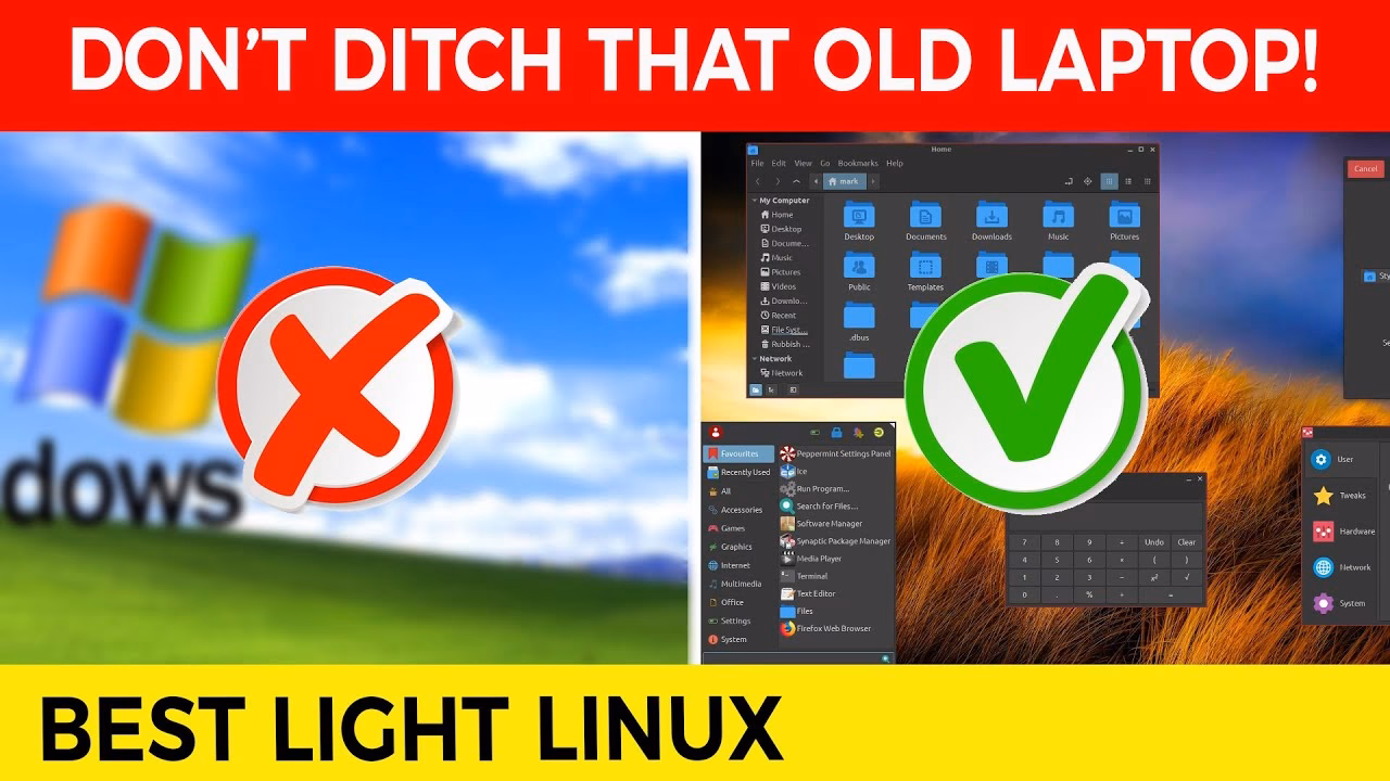 What is the best Linux operating system for old laptop?