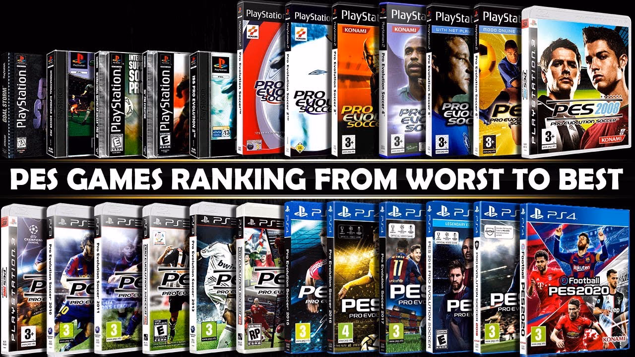 What are the best Pro Evolution Soccer games of all time?