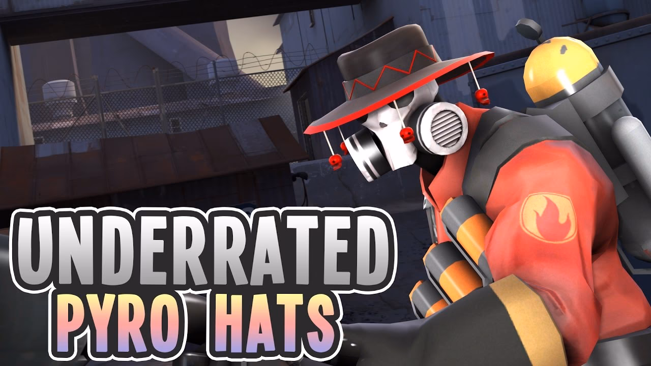 How do I rank Team Fortress 2 Pyro cosmetics?