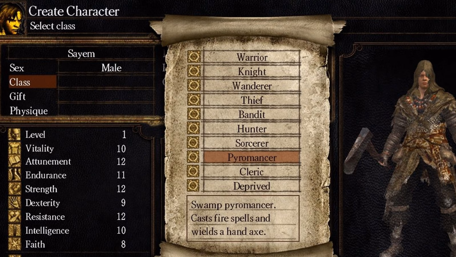 Which class is best in Dark Souls 3?