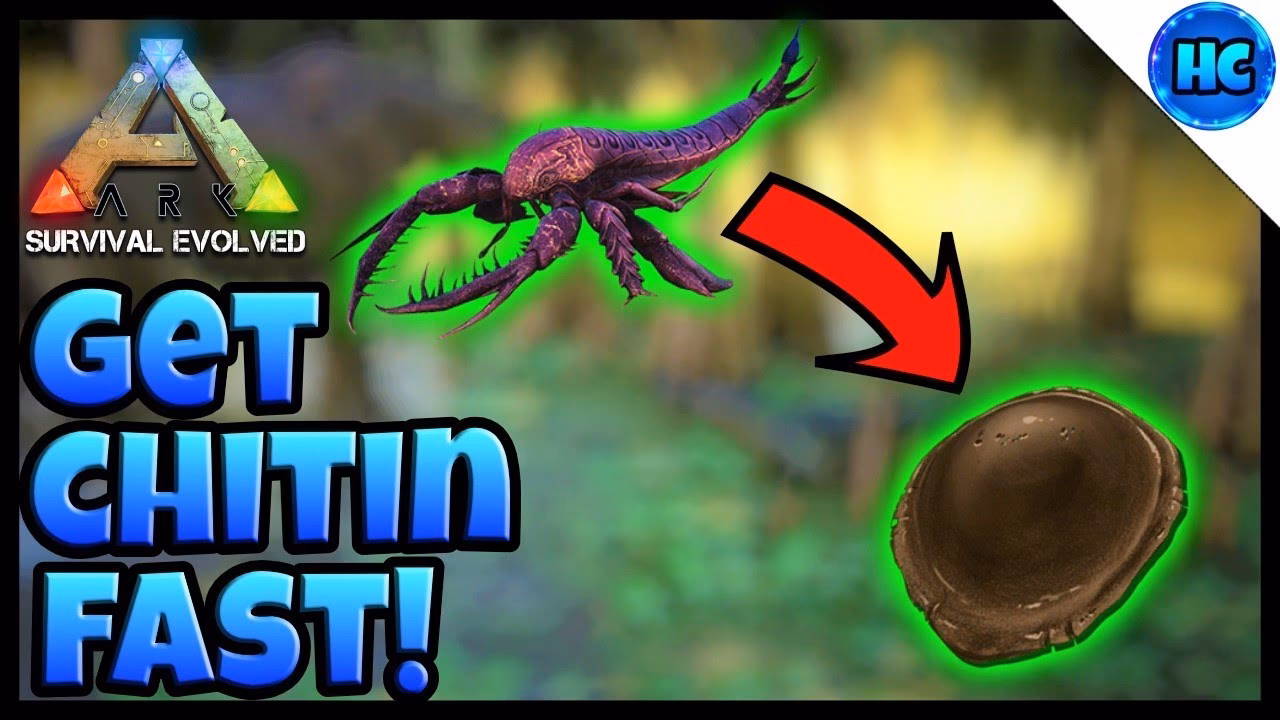 Where can I find chitin in Ark?
