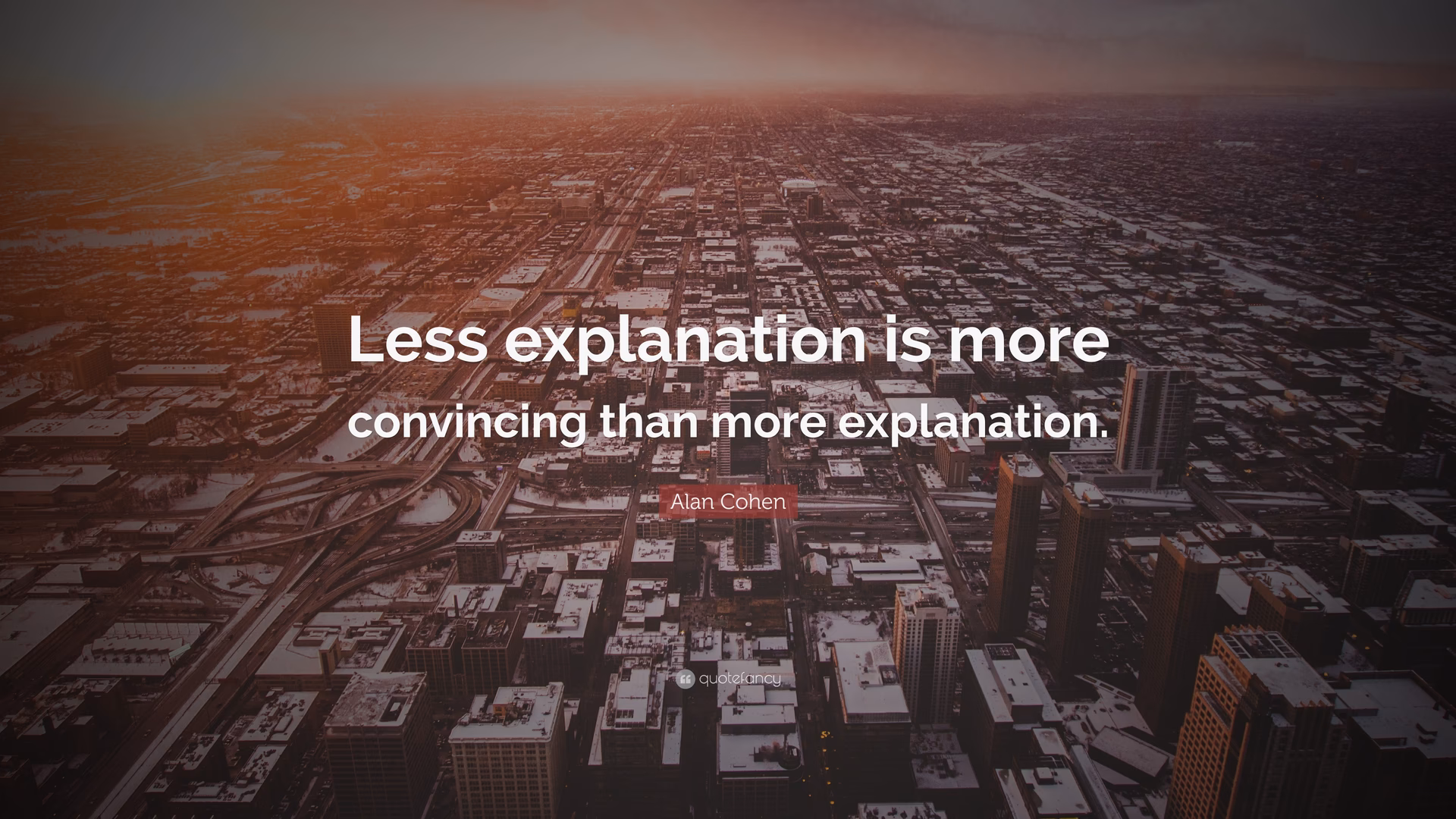 How do you write a good explanation?