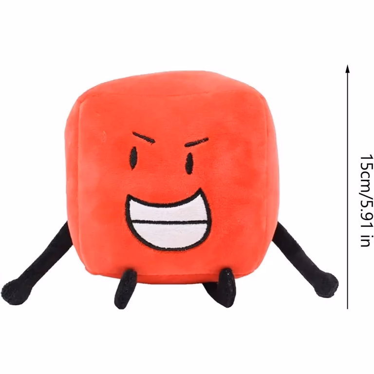 How does blocky behave in battle for BfDI?