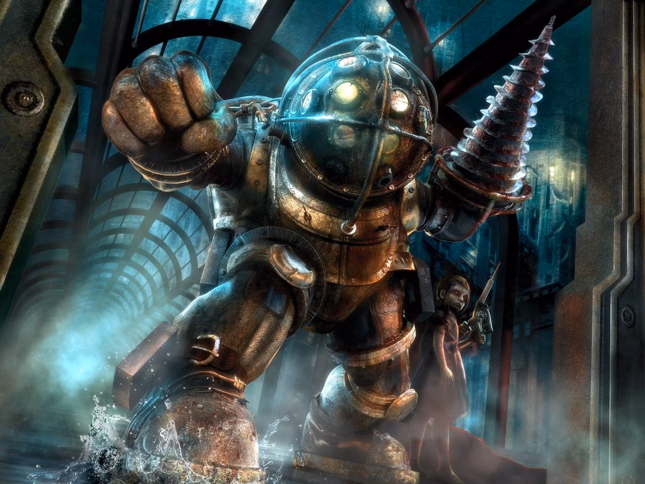 How do you use the Big Daddy suit?