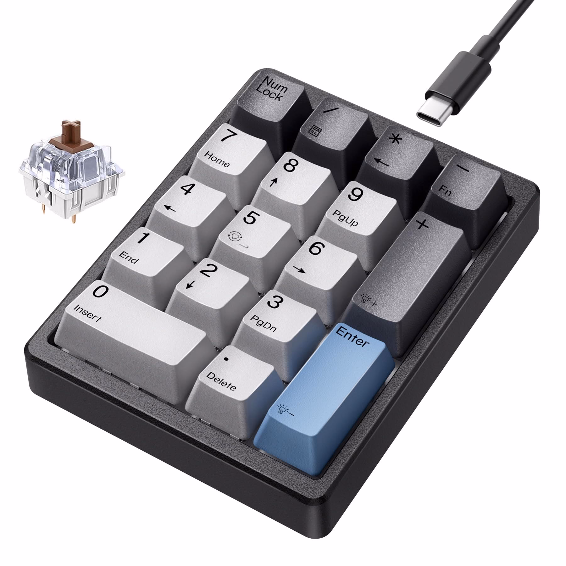 How do I bind to a number pad?