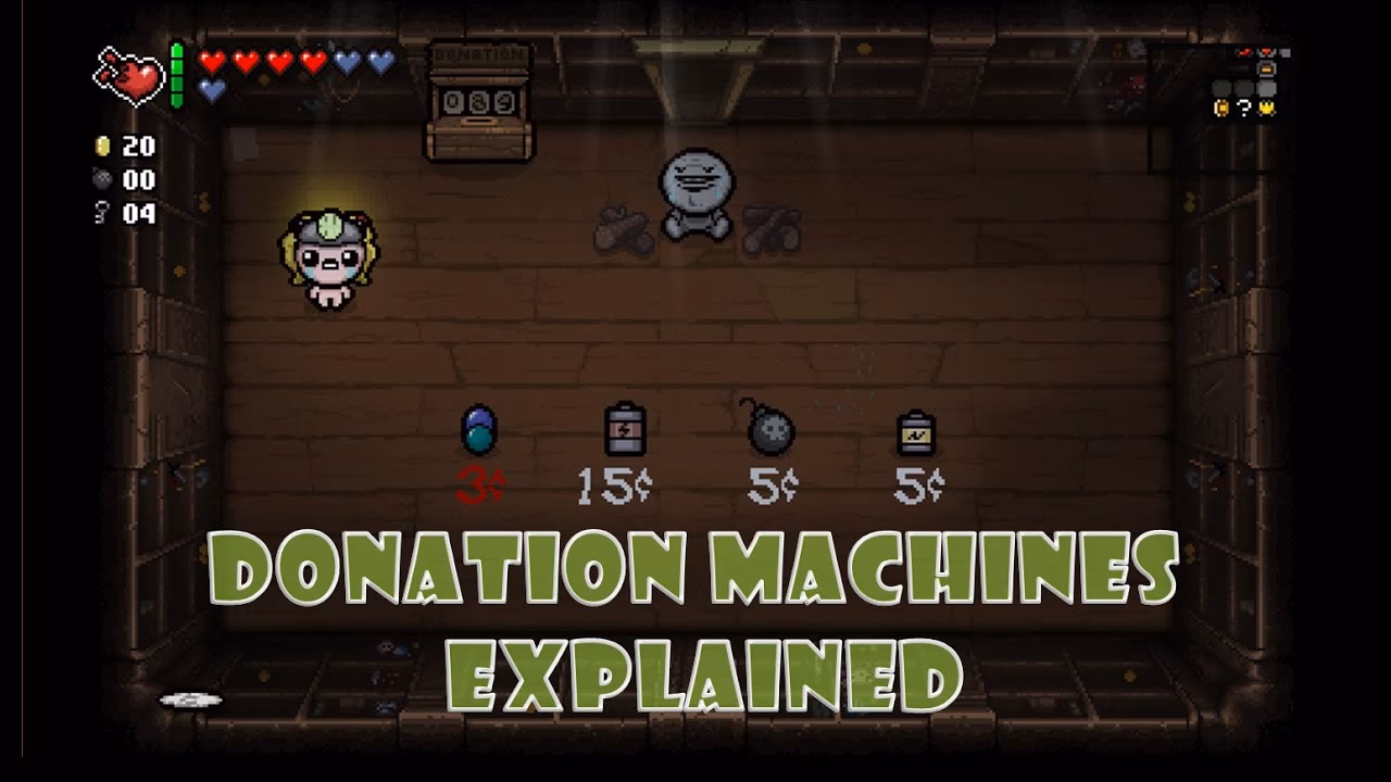 Does donating ten coins increase Isaac's Luck?