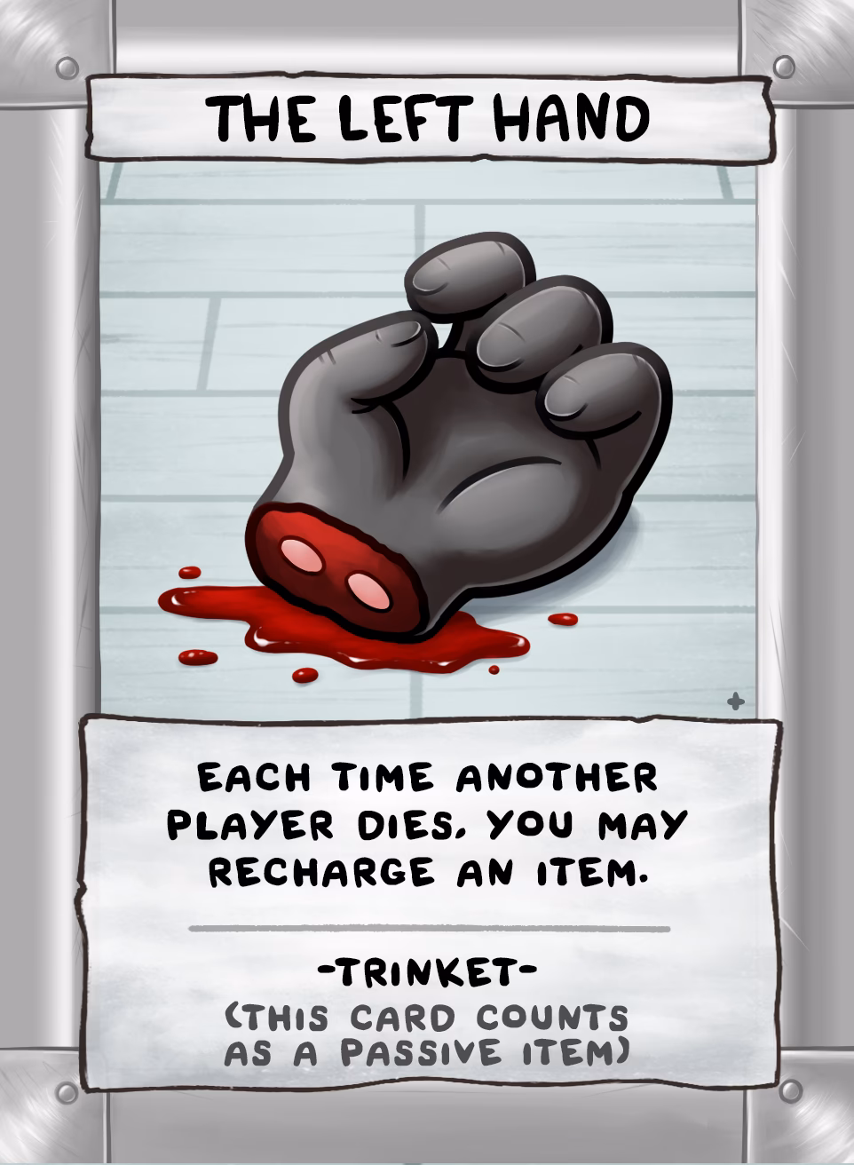 Is the left hand a good trinket?