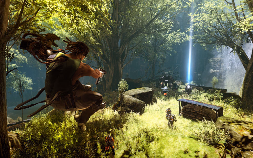 How does Bionic Commando work?