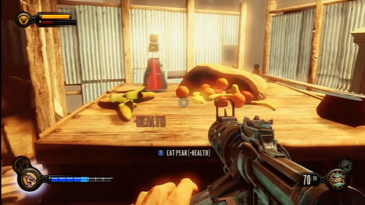 How do I unlock a chest in BioShock Infinite Chapter 4?