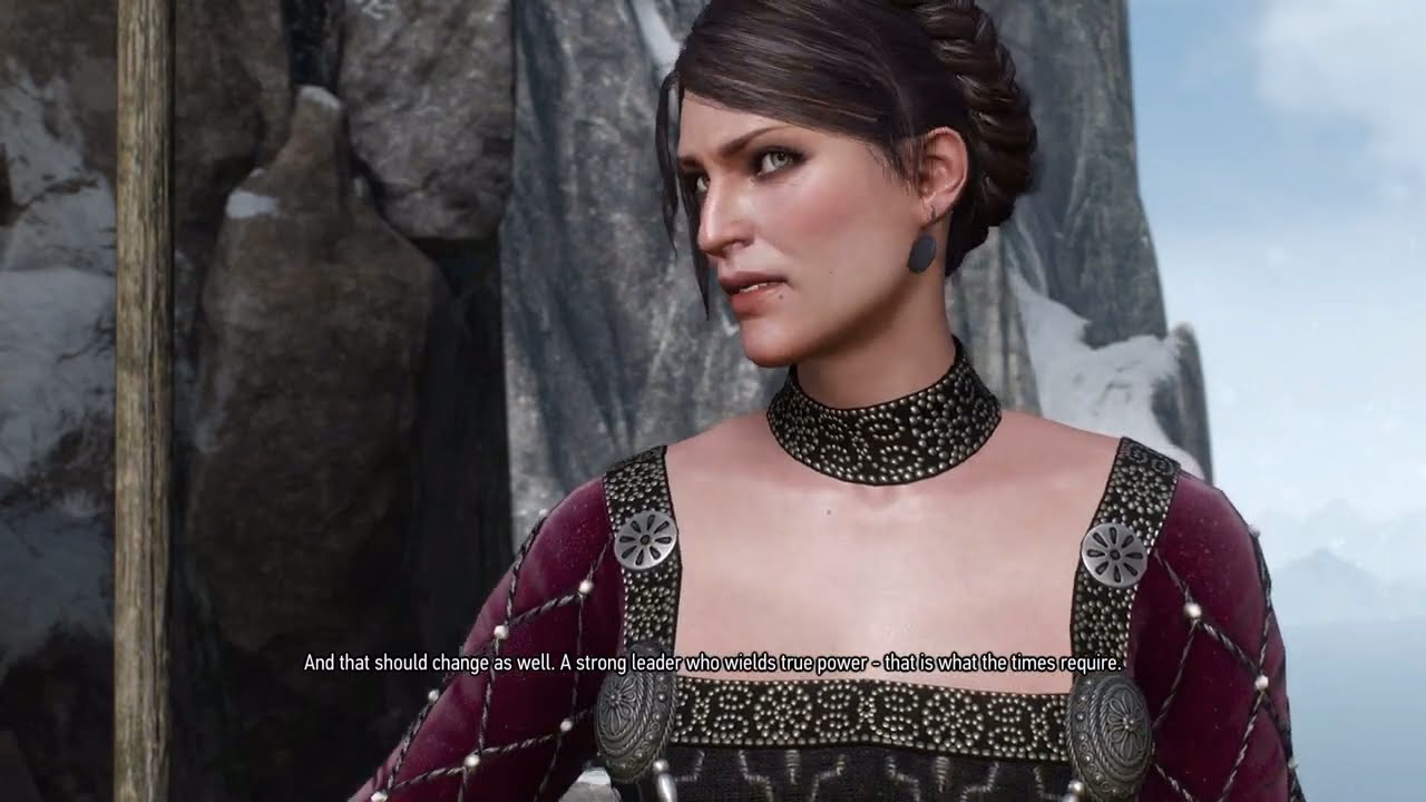 What do Geralt and birna talk about?