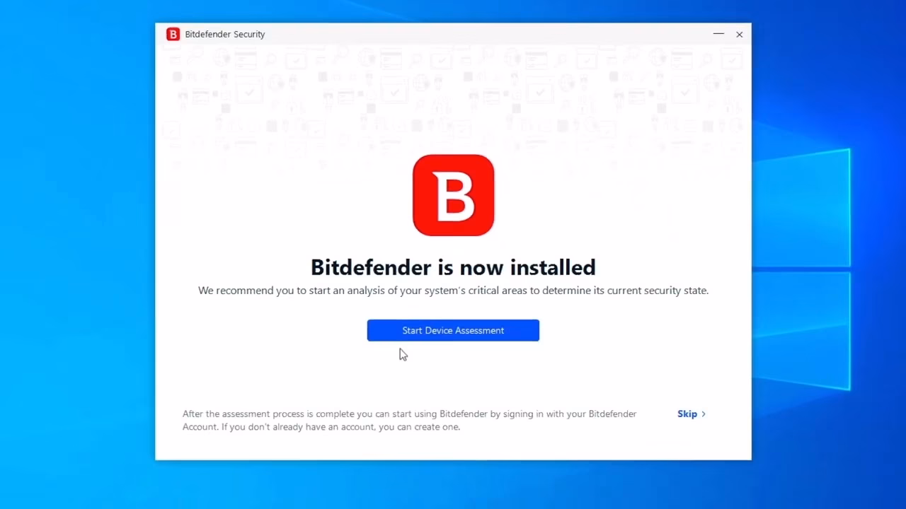 How do I activate Bitdefender Central?