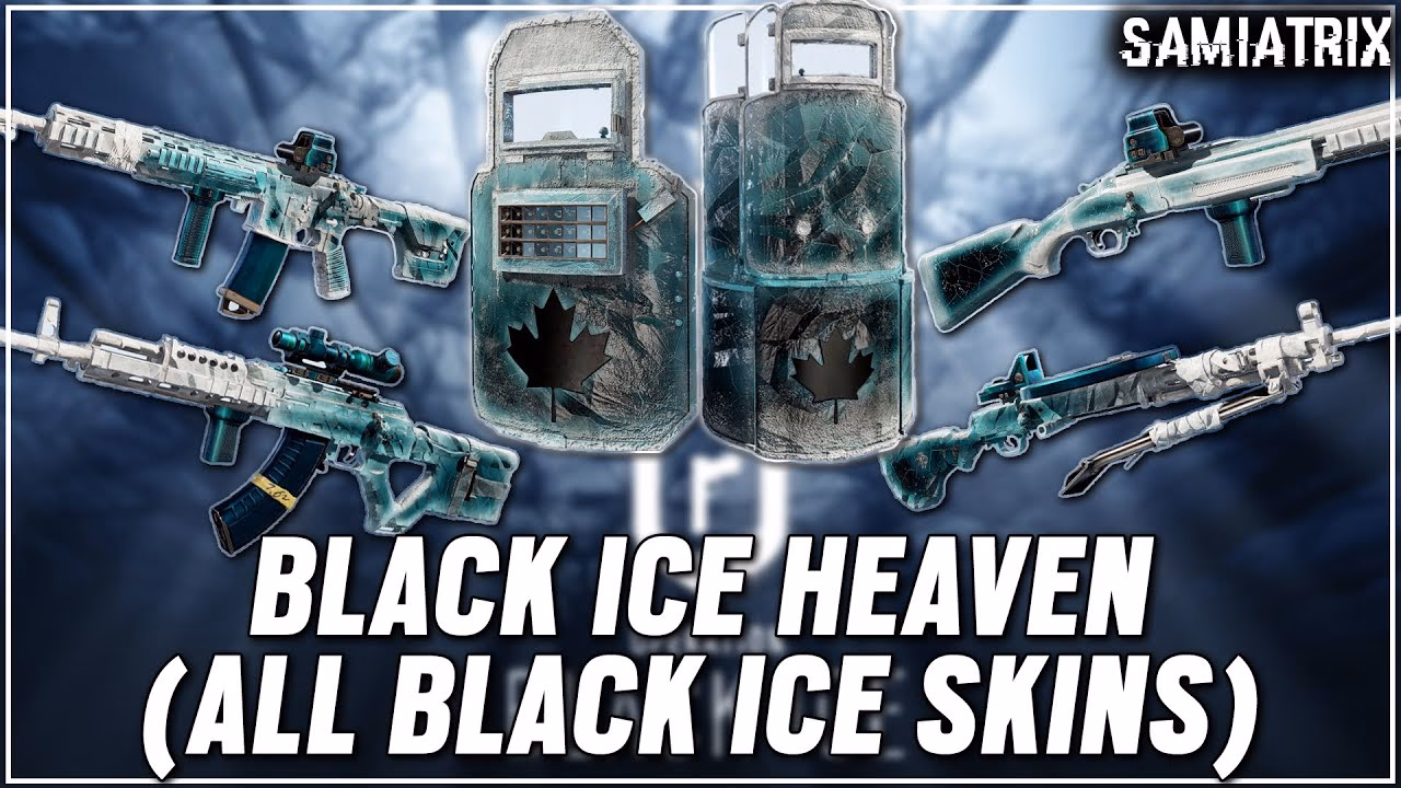 What's rarest black ice skin in Rainbow Six Siege?