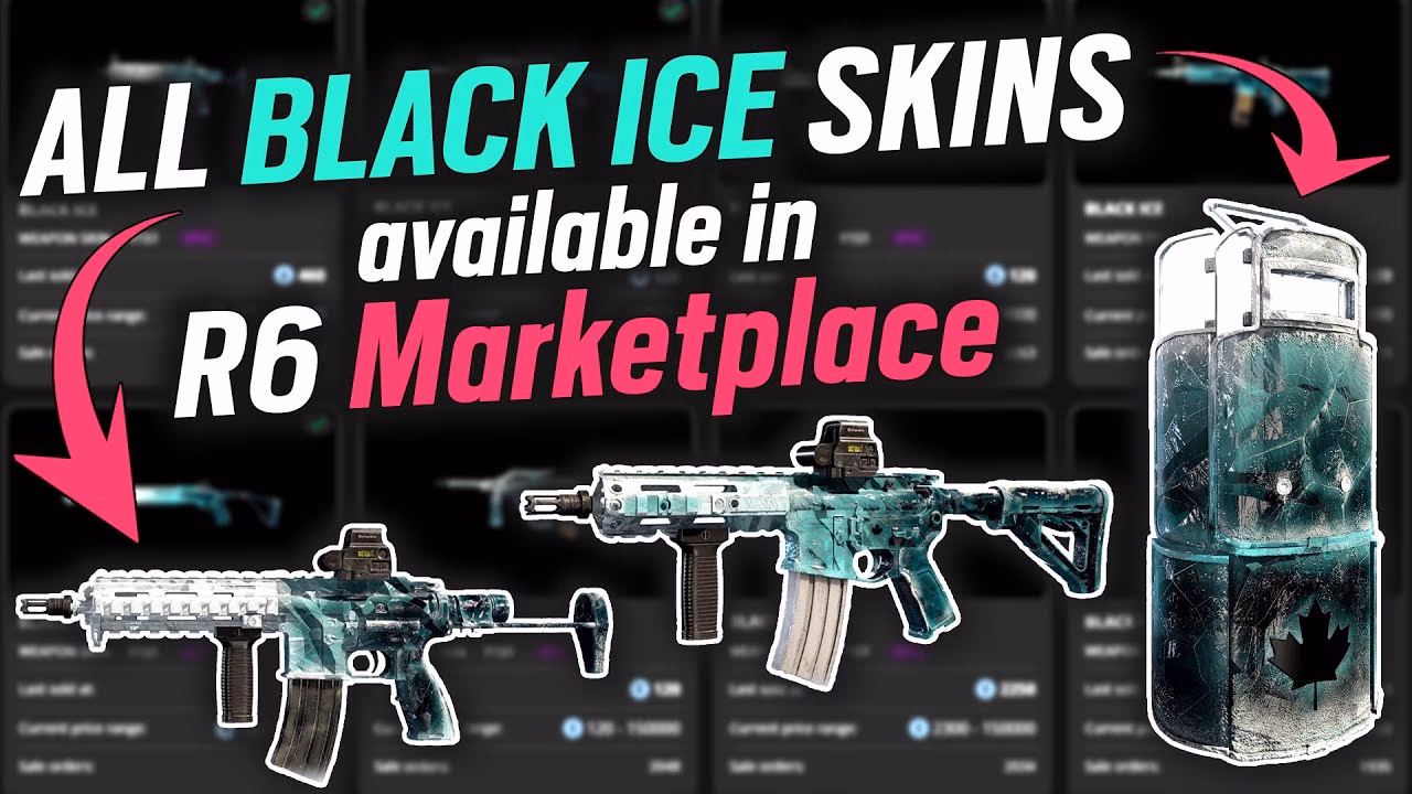 How much is black ice worth in Rainbow Six Siege?