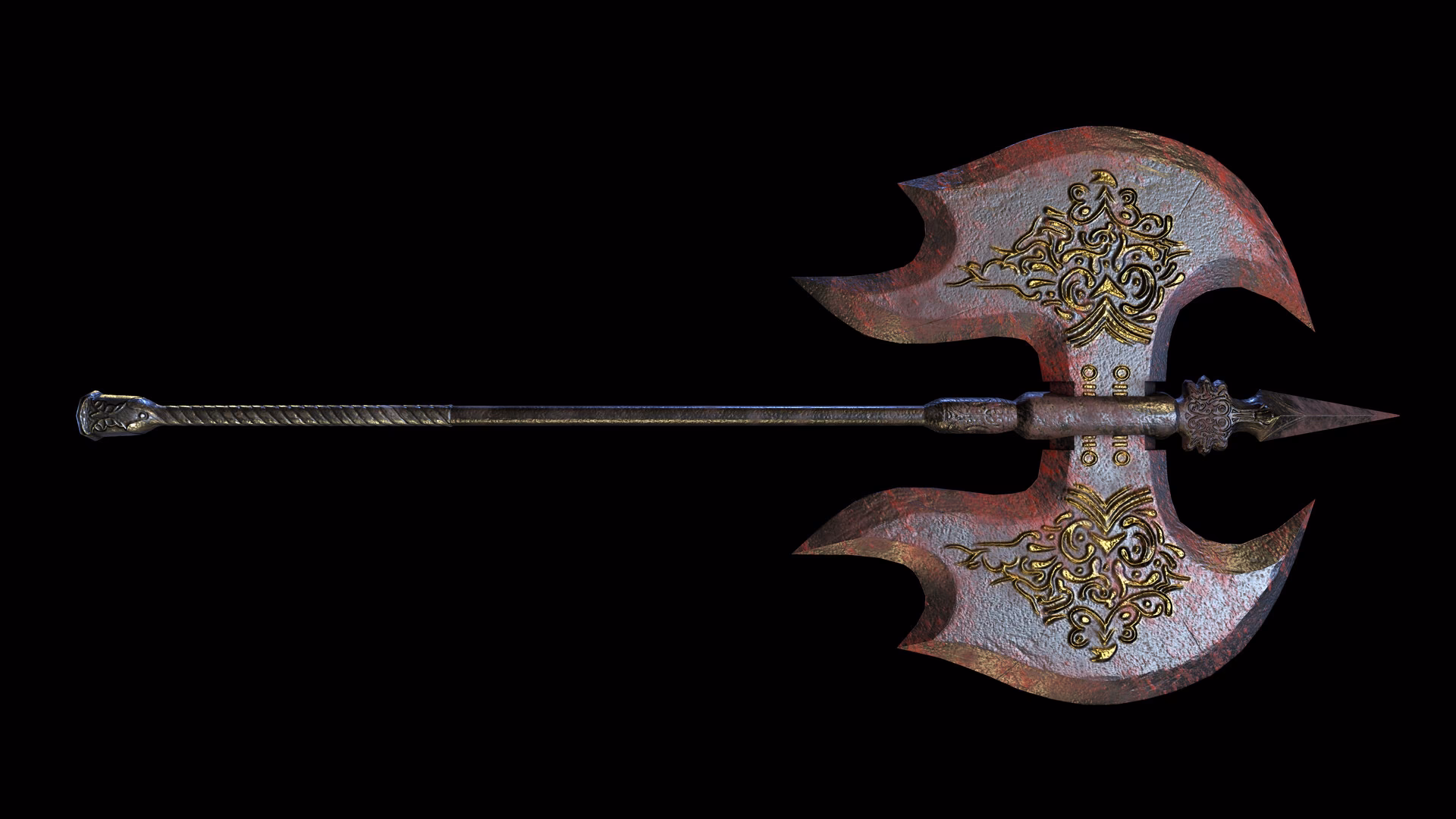How does Black Knight greataxe work?