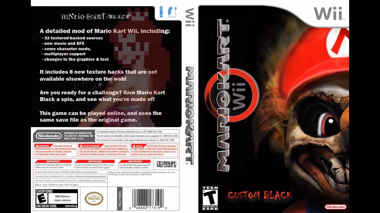 Is this a Lost mod in Mario Kart Wii?