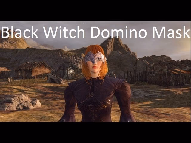 What is black witch domino mask in Dark Souls 2?