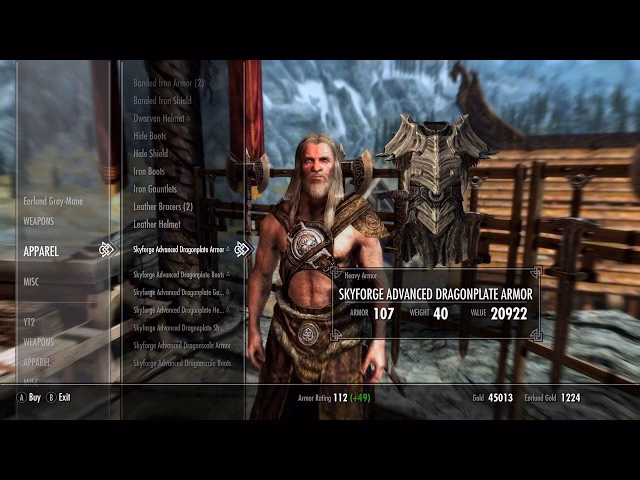 What is a blacksmith mod in Skyrim?